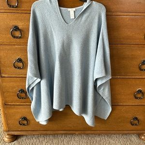 J. Jill Hooded Poncho One Size